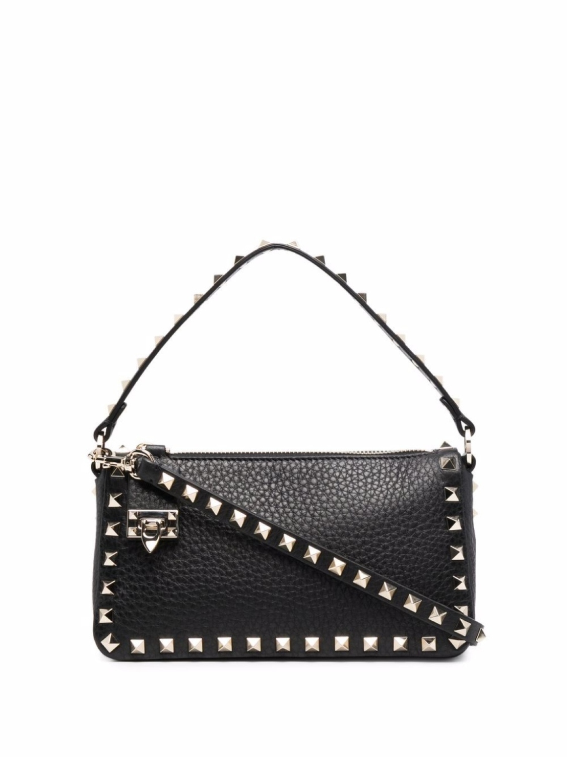 

Valentino Garavani маленькая сумка через плечо Rockstud, черный