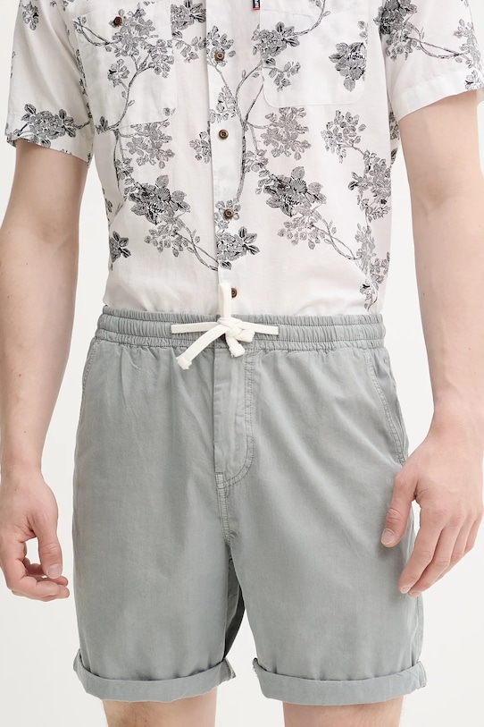 

Хлопковые шорты Superdry, серый