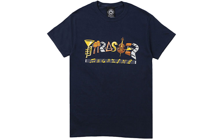 

Футболка унисекс синяя Thrasher