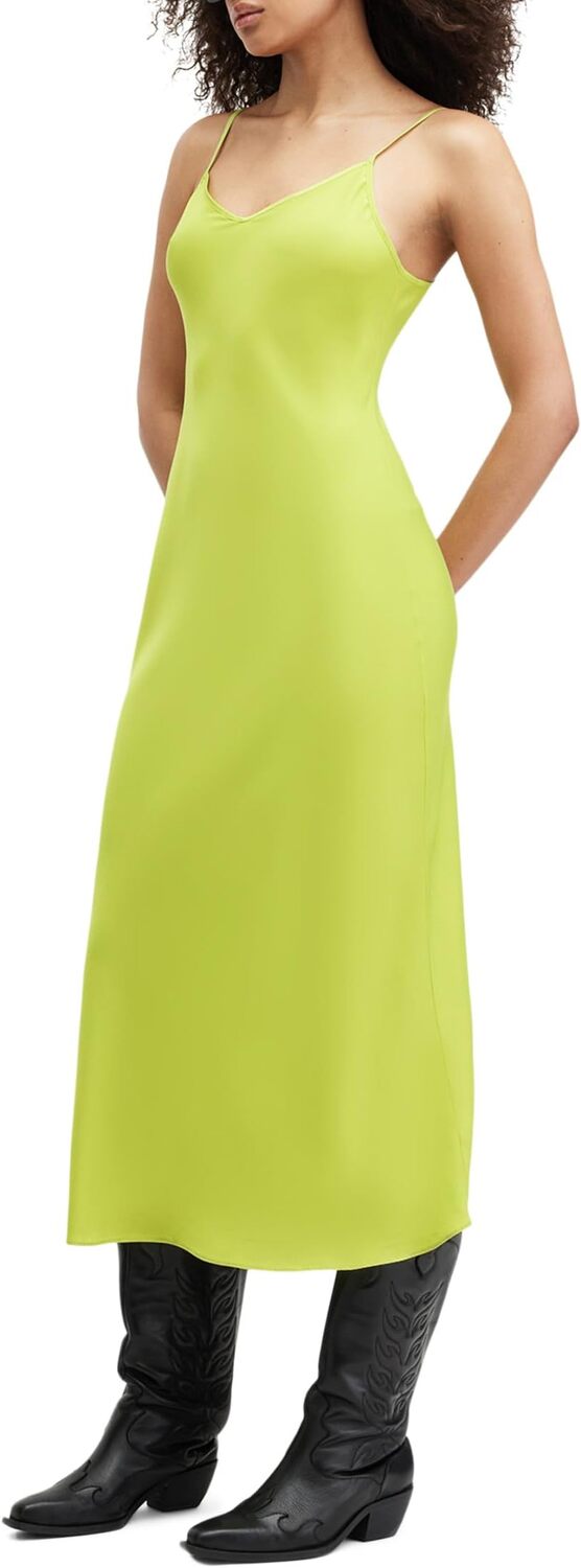 

Платье AllSaints Bryony Dress, цвет Zest Lime Green