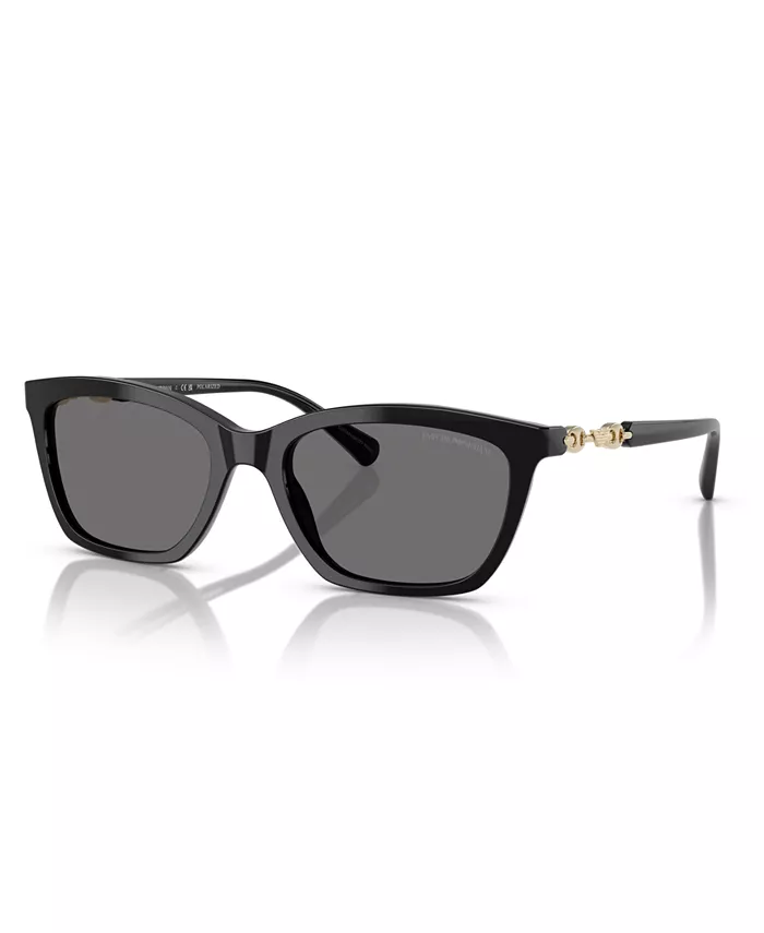 

Женские поляризационные солнцезащитные очки EA4238 Emporio Armani, черный
