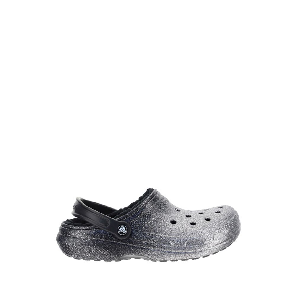 Классические сандалии с блестящей подкладкой Crocs, черный