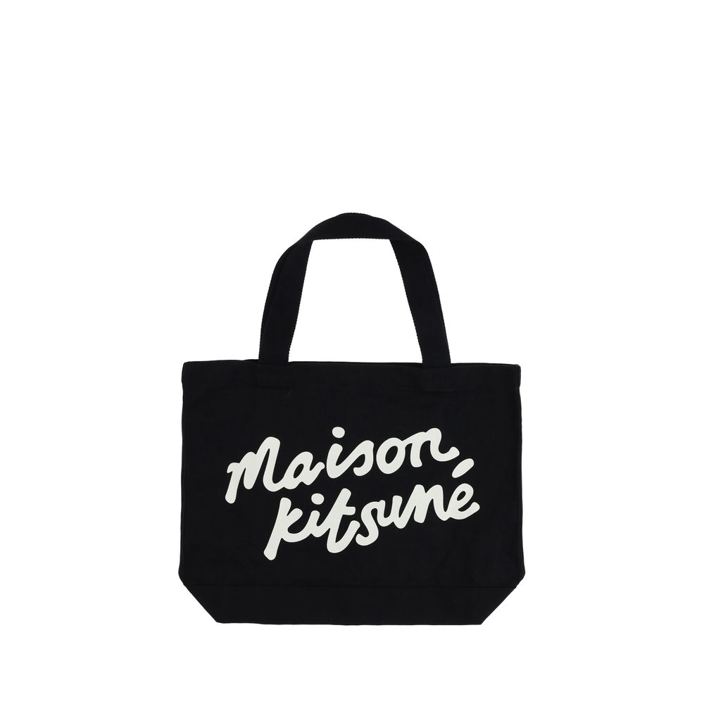 

Сумка-тоут Maison Kitsune Handwriting Maison Kitsuné, Black
