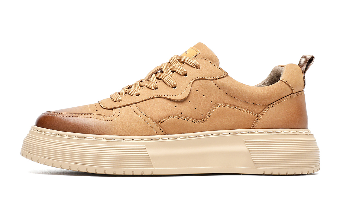 

Кроссовки C°BANNER Skateboarding Shoes Men Low-top Yellow, желтый