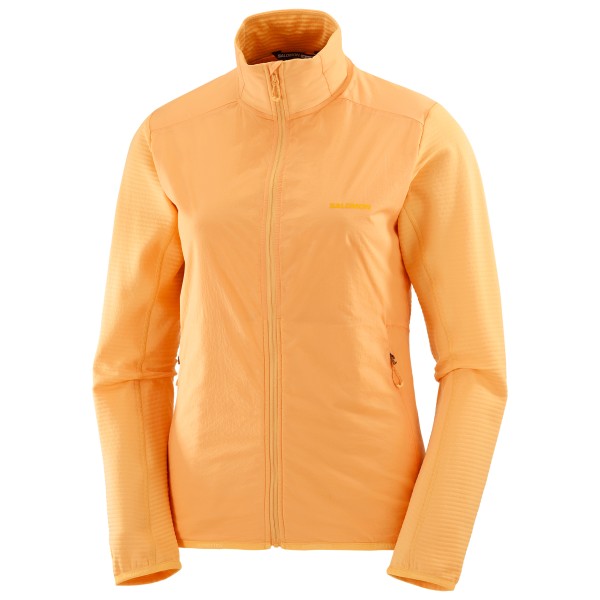 

Женская легкая и теплая флисовая куртка-гибрид Salomon, Warm Apricot