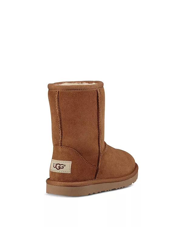 Классические ботинки унисекс - для малышей, детей постарше. Ugg, коричневый — фото 2