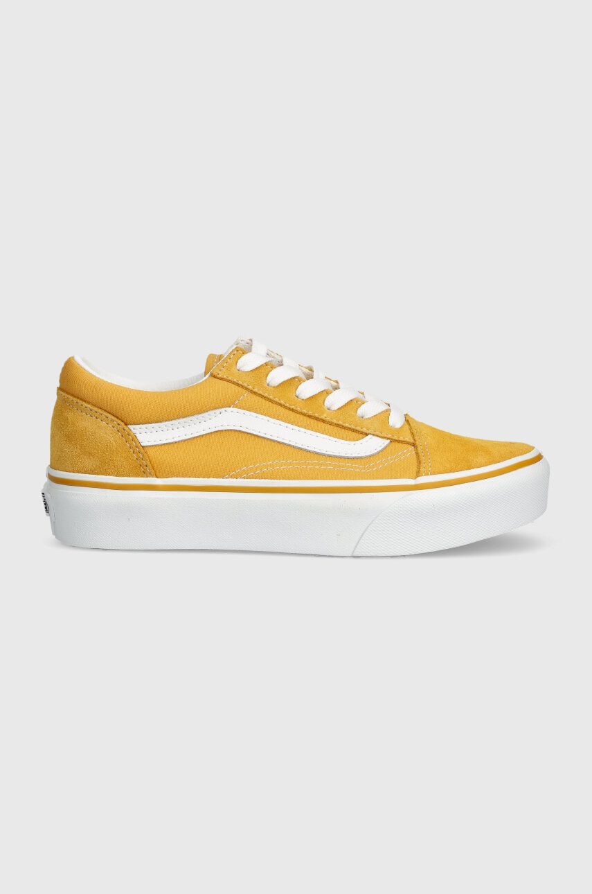 

Детские кроссовки Vans Old Skool Platform, желтый