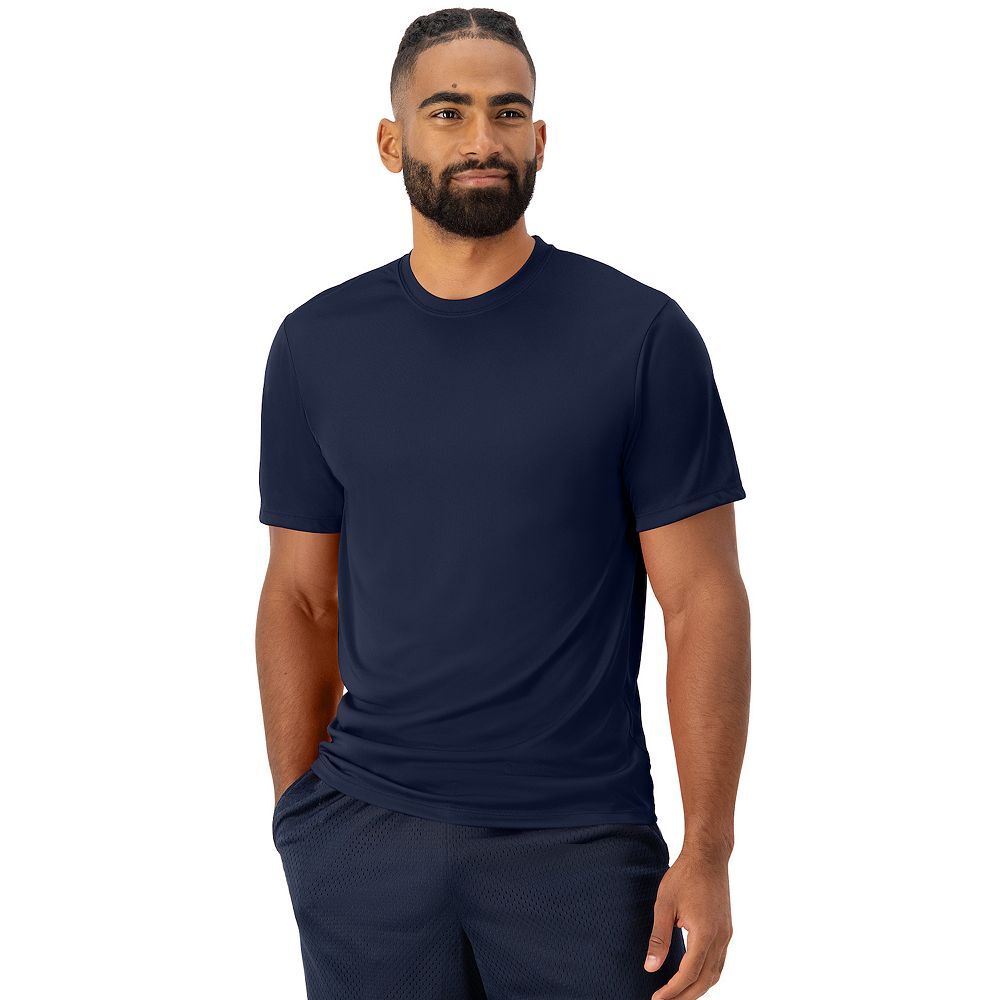 

Мужская футболка Hanes Sport Cool DRI (2 шт.) Performance, темно-синий