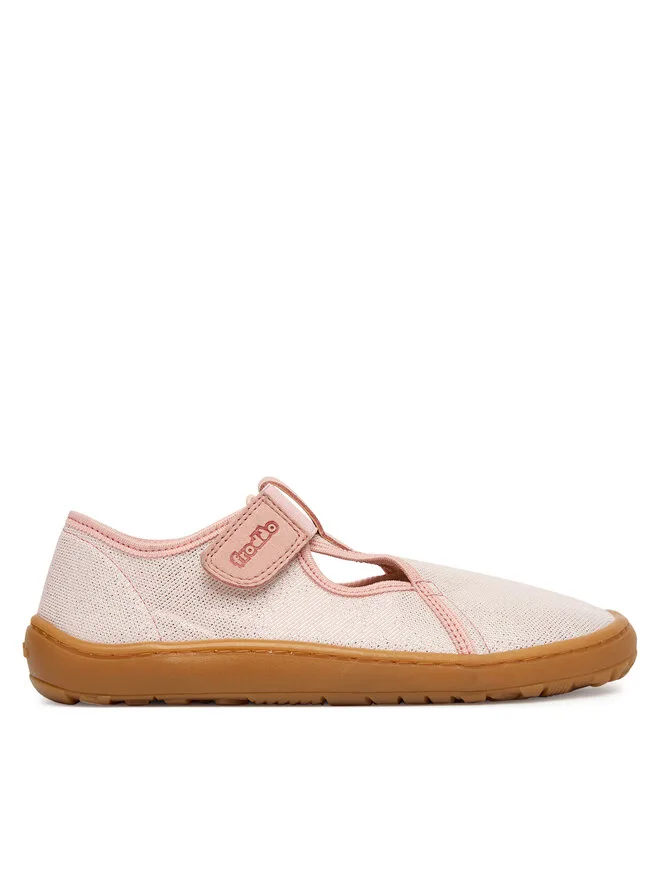 Froddo Т-образные тапочки Barefoot Canvas G1700439-2 D, розовый