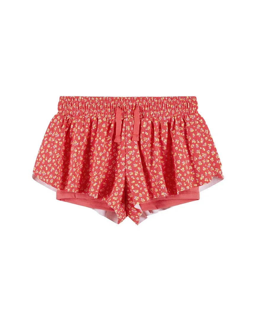 Andy & Evan Floral Printed Short, оранжевый