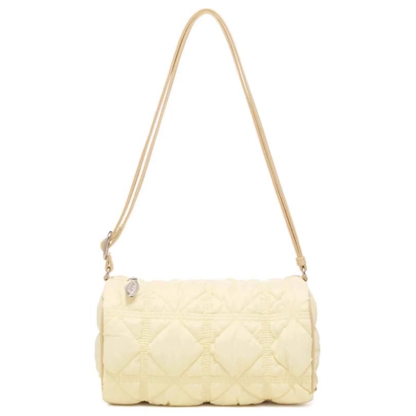 

Полиамидная мини-сумка через плечо для женщин светло-желтый CARLYN, светло-желтый