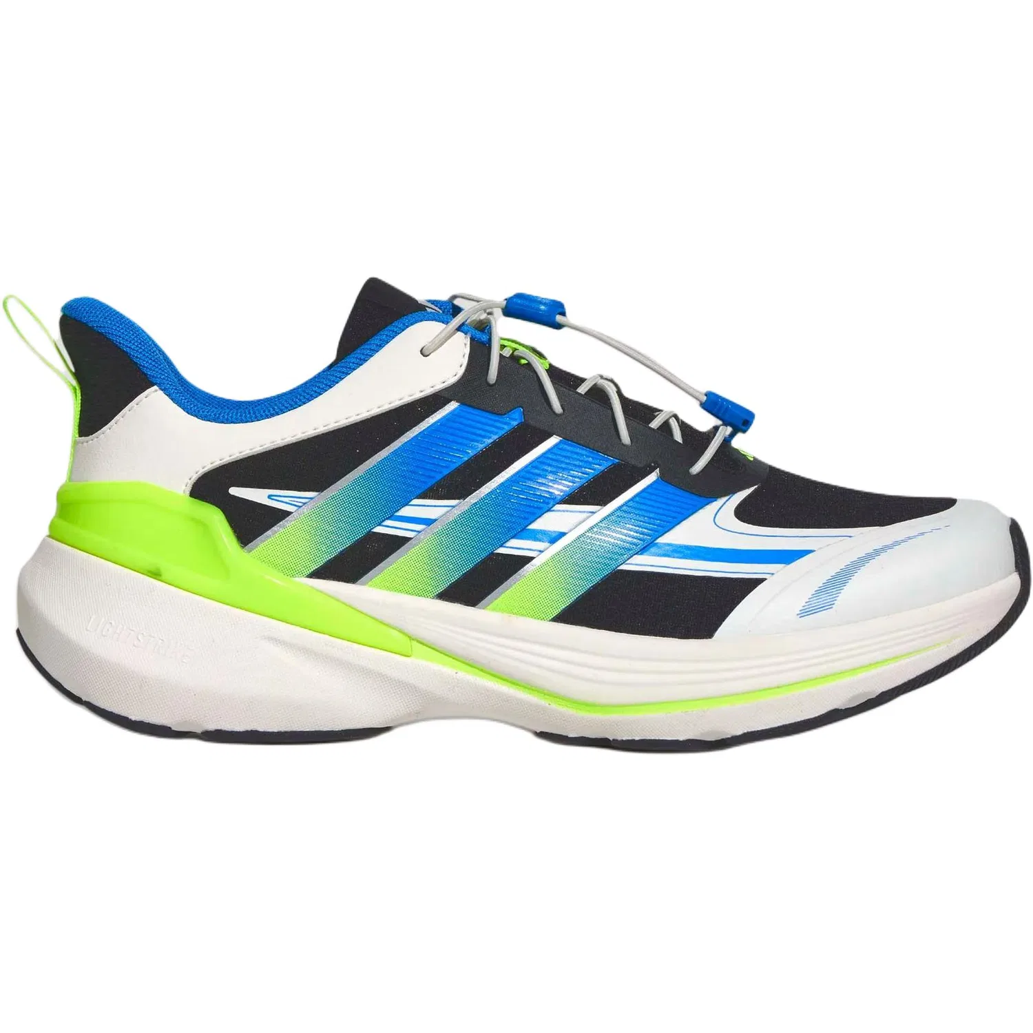 Кроссовки LIGHTDART Low top Running Shoes White Black детские Adidas — фото 3