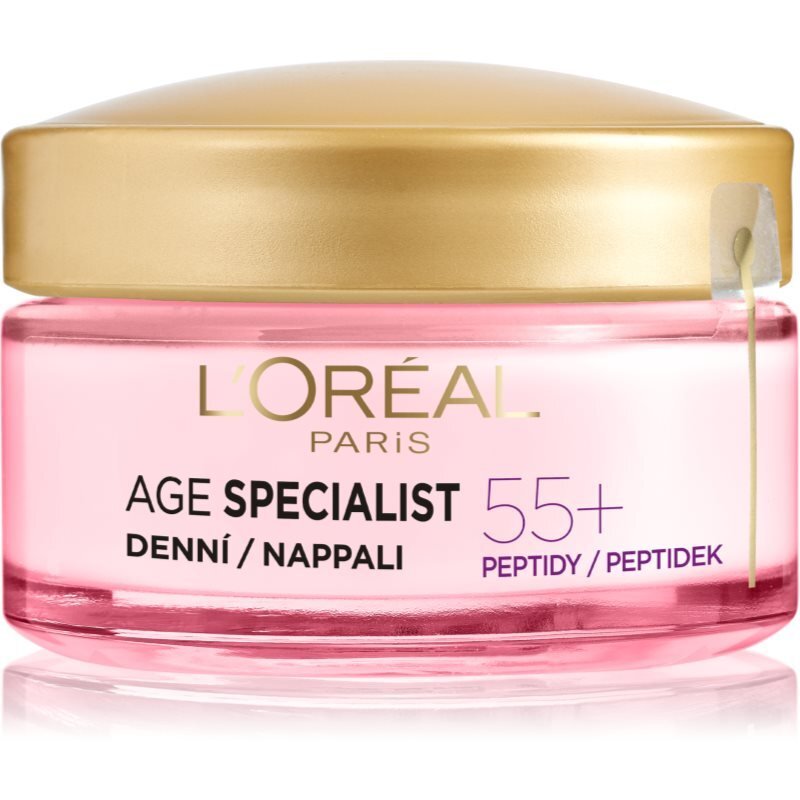 

Дневной крем для лица для женщин Age Specialist 55+ Anti-Wrinkle Brightening CareБренд L'Oréal Paris Inna Marka, Дневной крем для лица для женщин Age Specialist 55+ Anti-Wrinkle Brightening Care<br>Бренд L'Oréal Paris Inna Marka