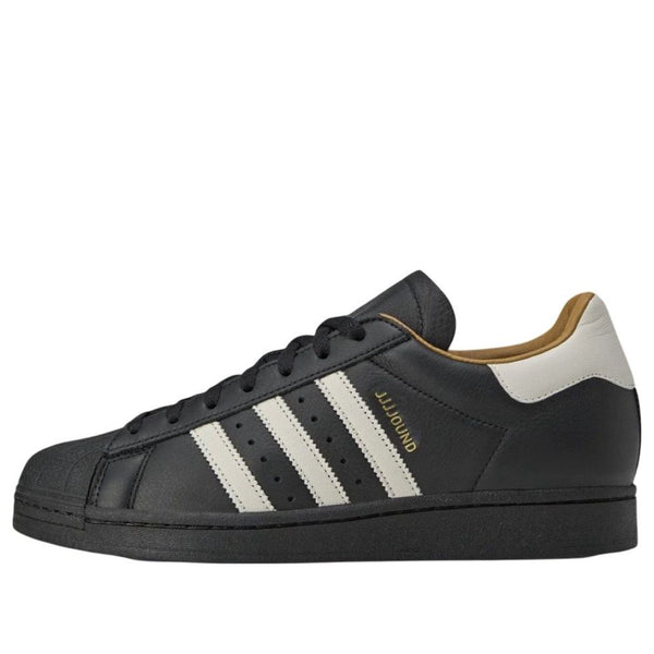 

Кроссовки x jjjjound superstar 90 made in japan 'black' Adidas, черный