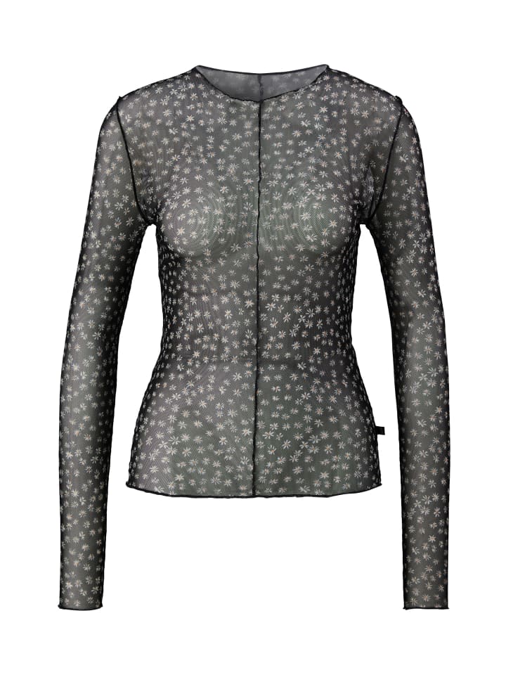 

QS Лонгслив 99A3_черного цвета