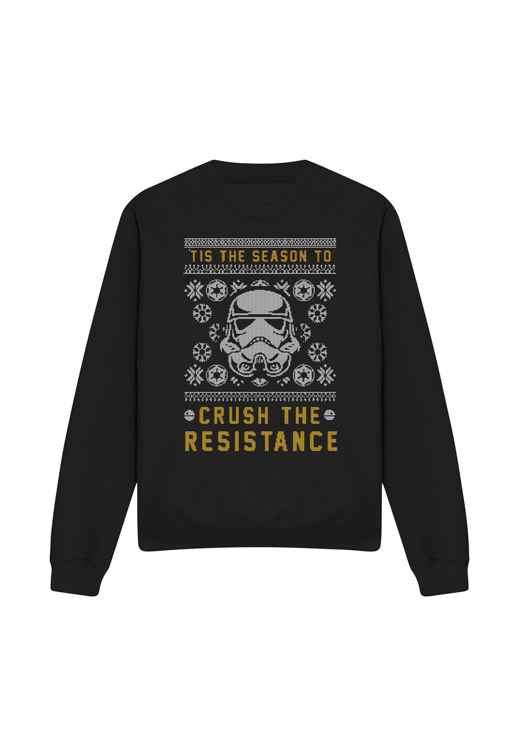 

Толстовка STAR WARS CRUSH THE RESISTANCE THIS CHRISTMAS Star Wars, черный