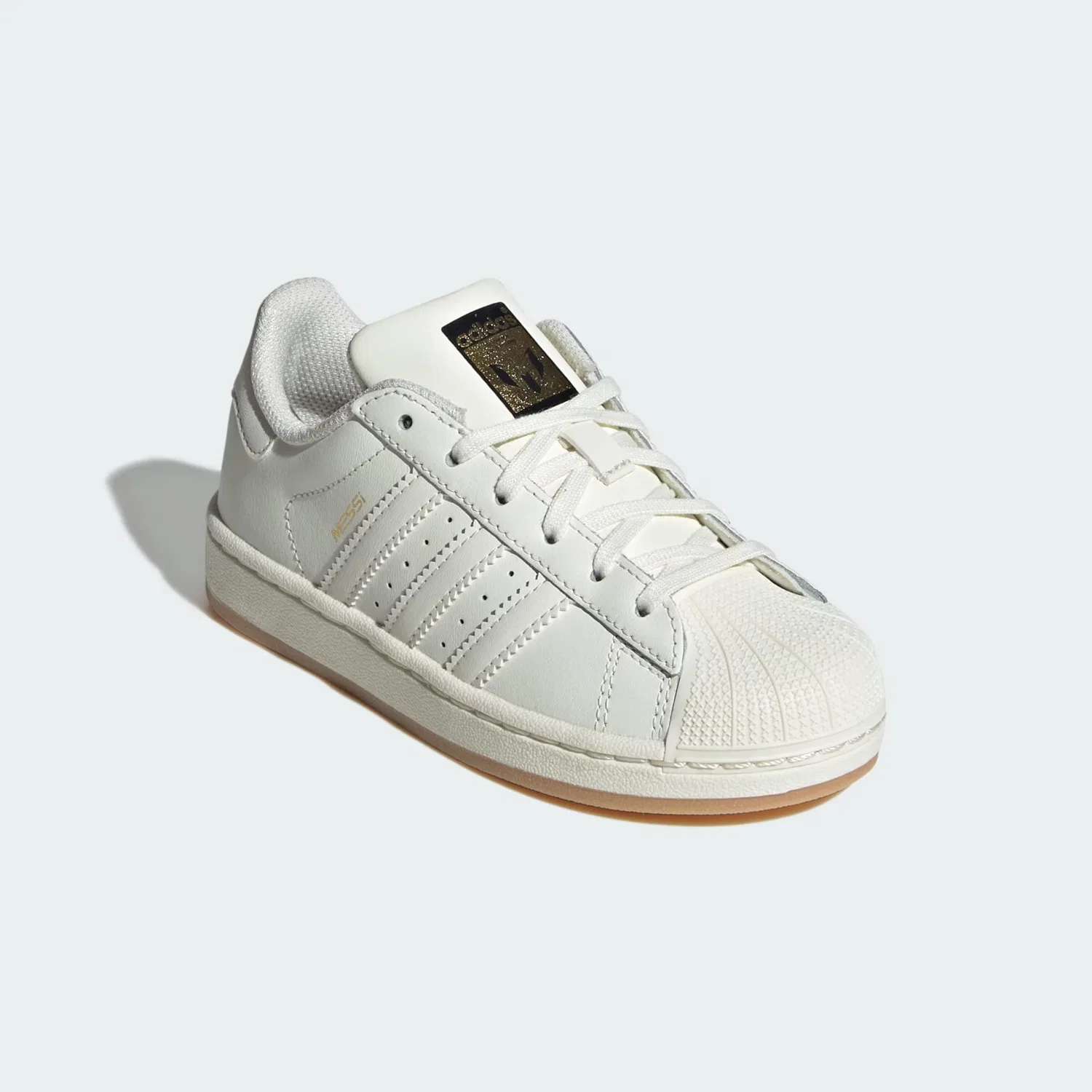 Кроссовки Adidas Originals Superstar Messi, бежевый — фото 4