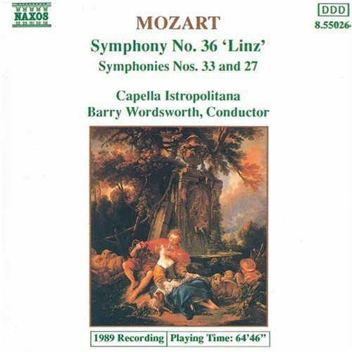 

CD диск Mozart / Wordsworth: Symphonies 27, 33 & 36
