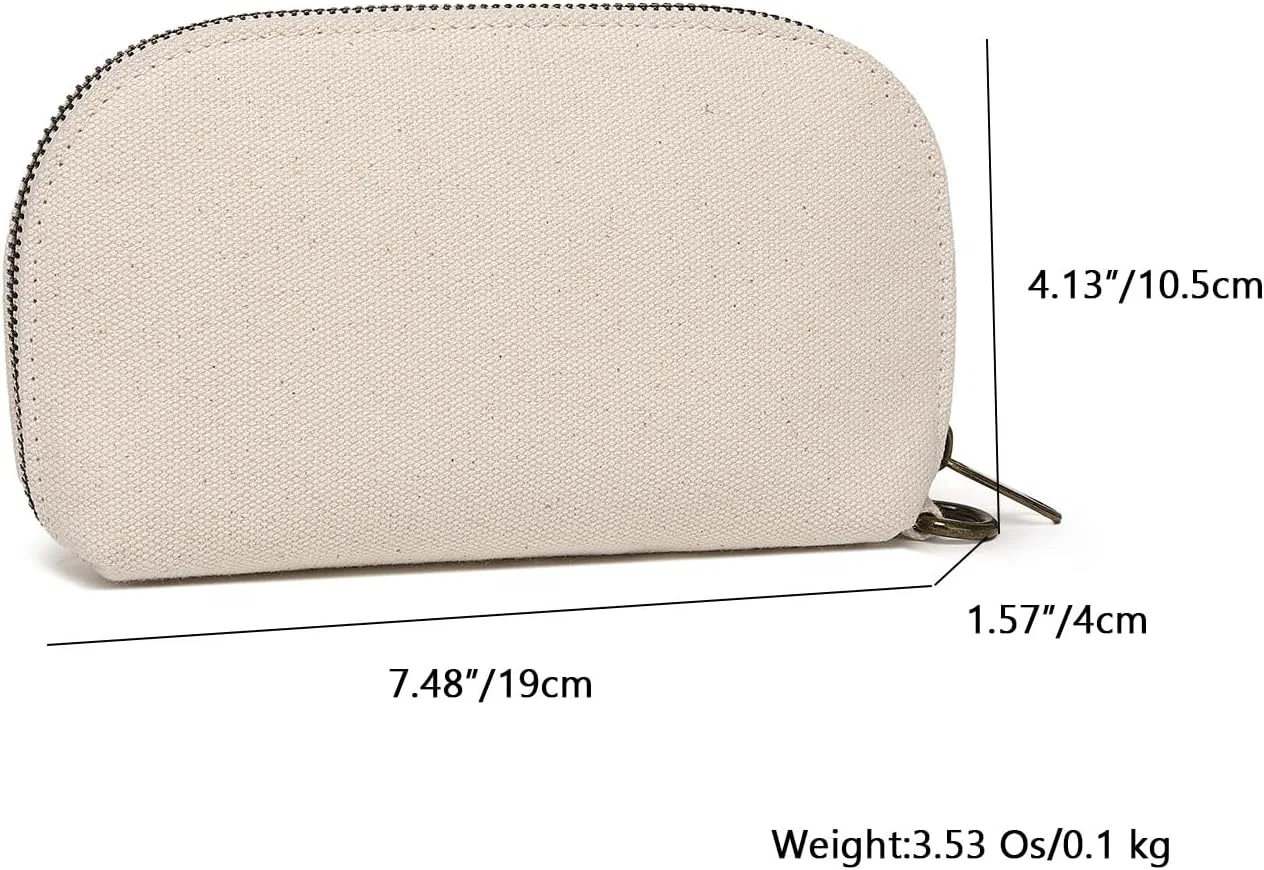 Косметичка YONBEN с карманами на молнии, бежевая Yonben, Beige — фото 2