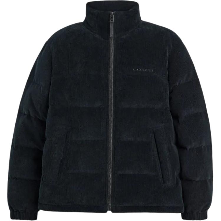 

COACH Пуховик FW24 мужской черный, Black