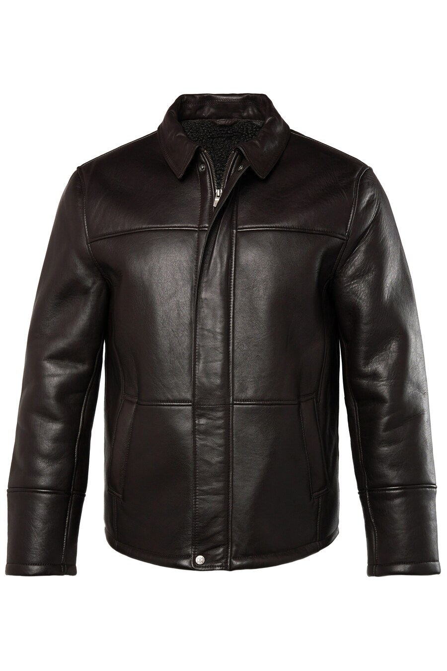 

Кожаная куртка JP1880 Between-Season Jacket, коричневый