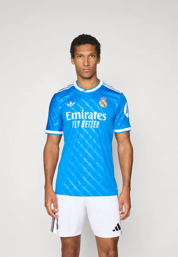 Третья футболка мадридского «реала» сезона 25/26 (клубная форма) Adidas Performance, Bluebird
