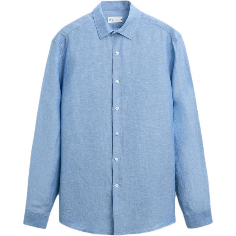 

Рубашка мужская индиго Zara, индиго