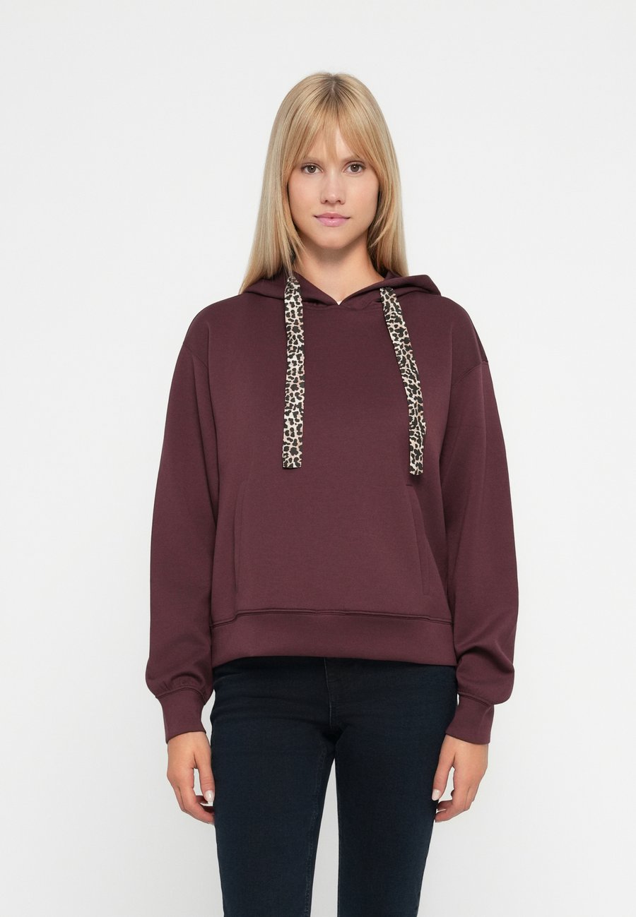 

Толстовка ONLY ONLALINA LIFE LEO DETAIL HOOD, Decadent Chocolate/Brown