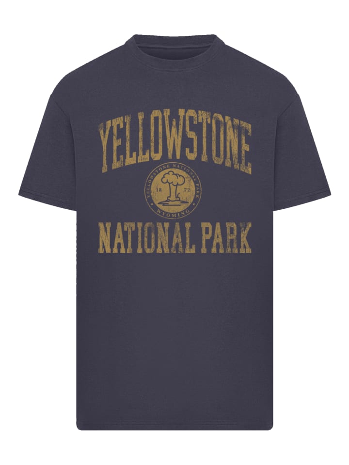 

Футболка большого размера с изображением национальных парков США Йеллоустоун, штат Вайоминг, темно-синего цвета F4NT4STIC, Синий, Футболка большого размера с изображением национальных парков США Йеллоустоун, штат Вайоминг, темно-синего цвета F4NT4STIC