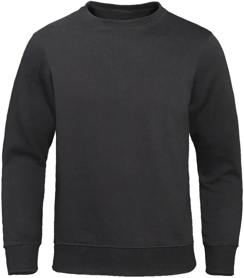 Мужская толстовка с капюшоном, Solid, Black