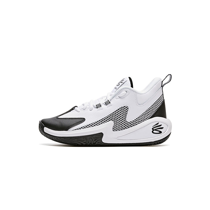 

Детские баскетбольные кроссовки Curry, износостойкие, дышащие, средней высоты Under Armour, белый