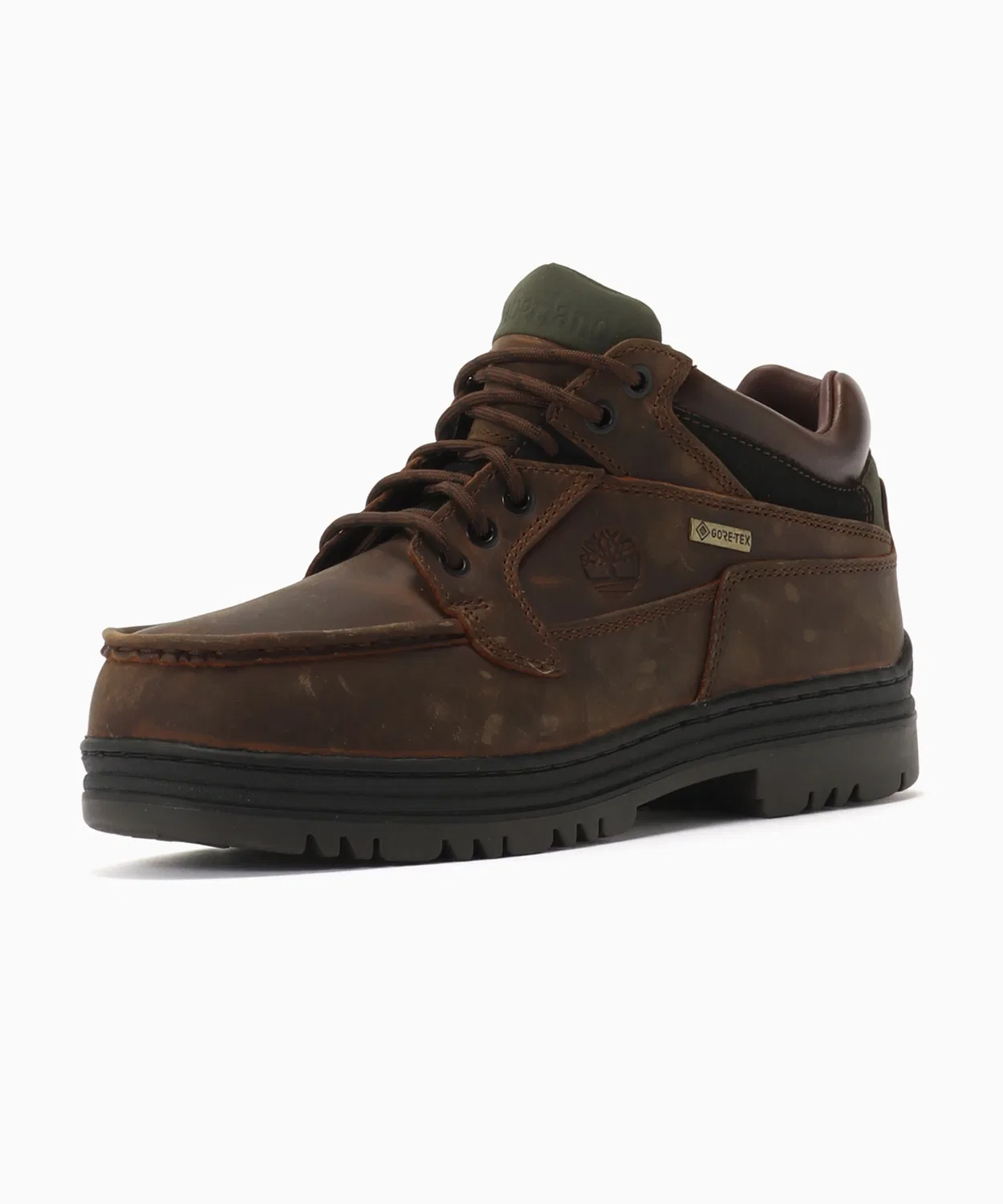 Ботинки Timberland MOC TOE GTX водоотталкивающие, бежевые — фото 2