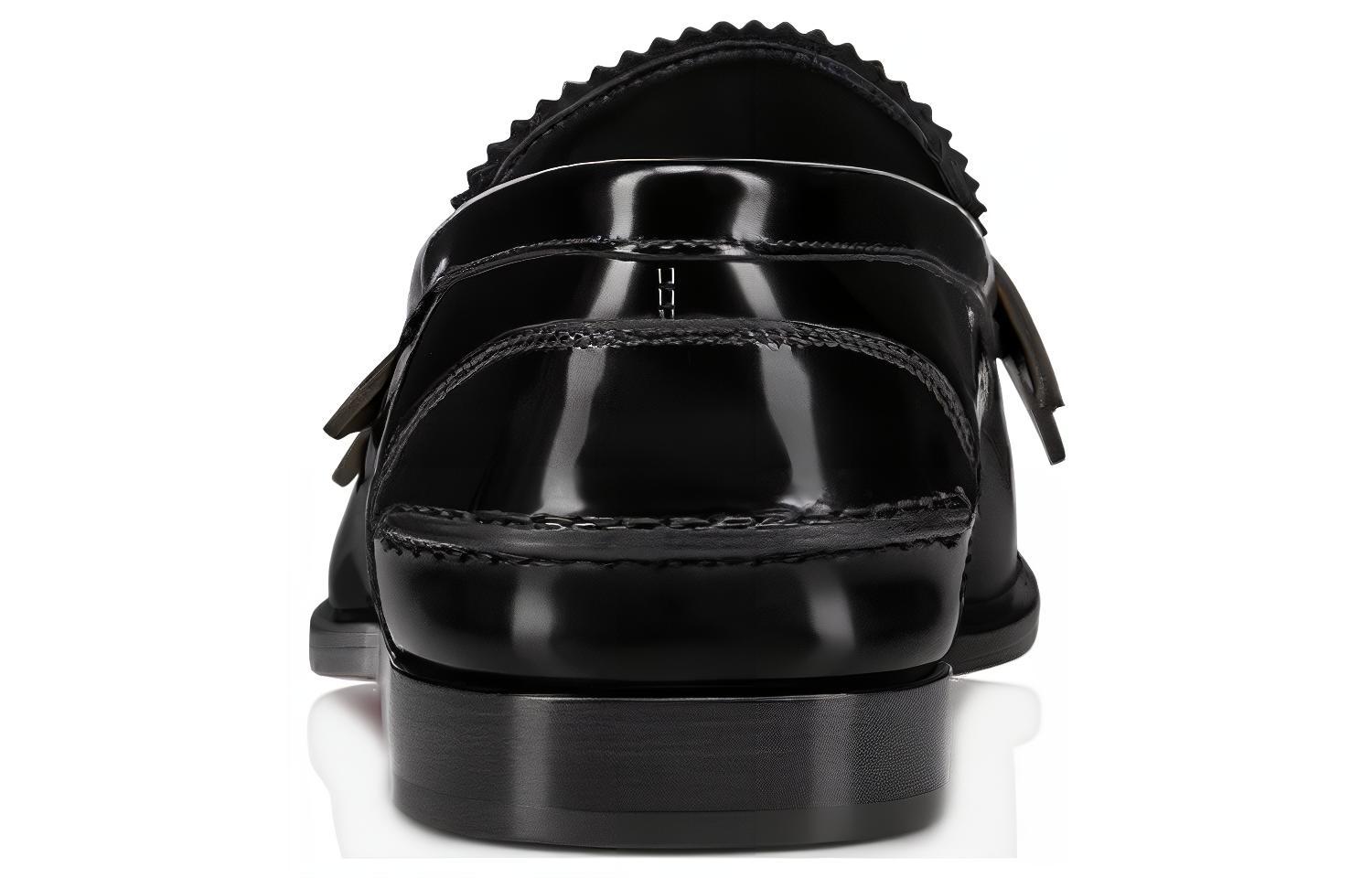 CL LUBOTING Лоферы женские черные Christian Louboutin — фото 4