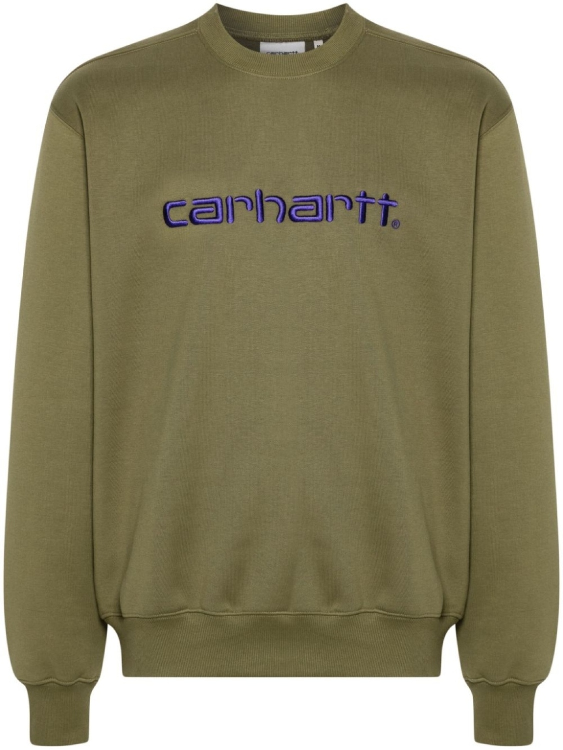 

Carhartt WIP толстовка с вышитым логотипом, зеленый