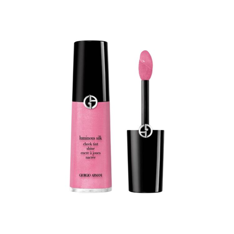 

AMANI жидкий румяна Shiny Silky с увлажняющим эффектом и стойким покрытием GIORGIO ARMANI