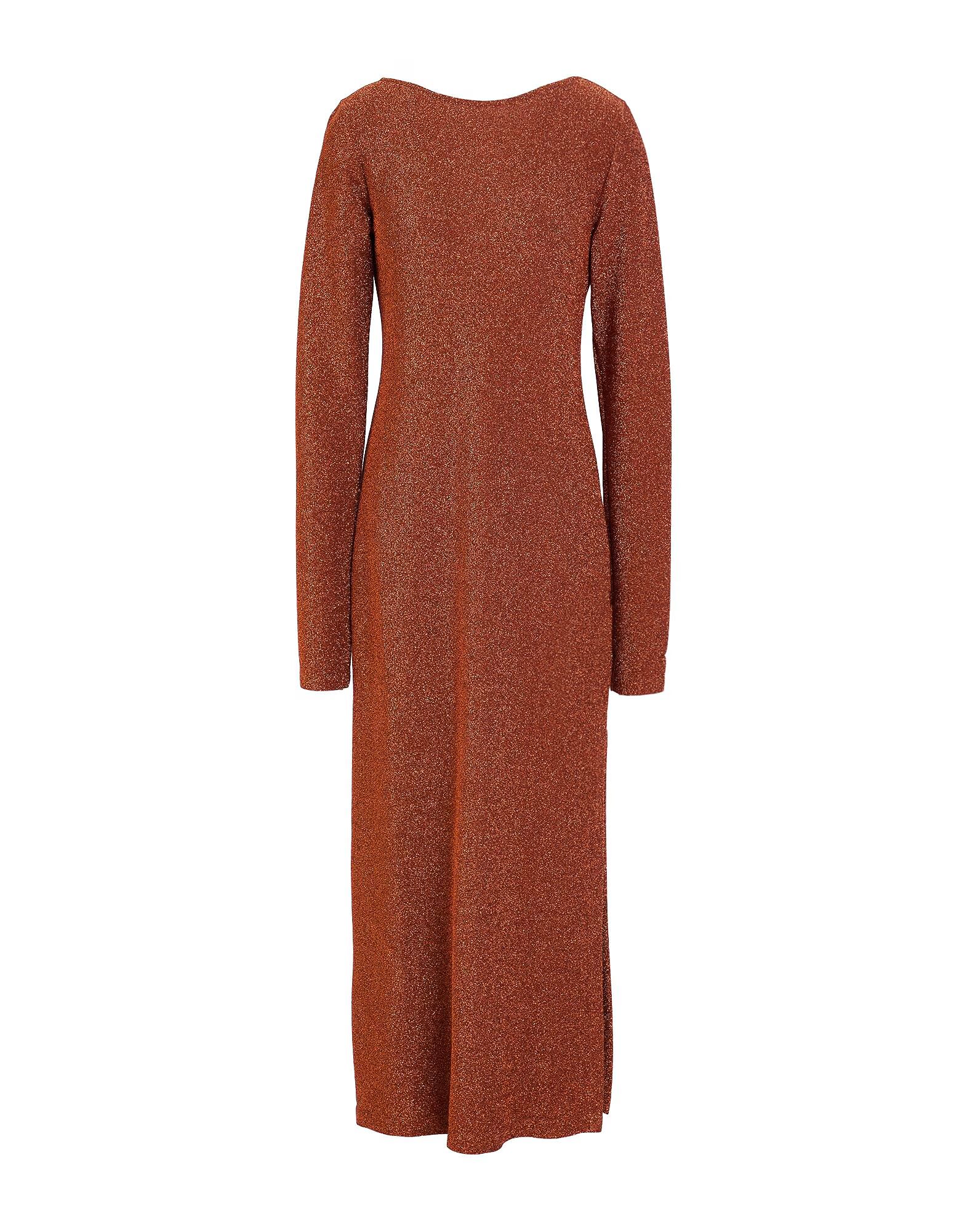 

Платье миди Ottod'Ame, оранжево-коричневый