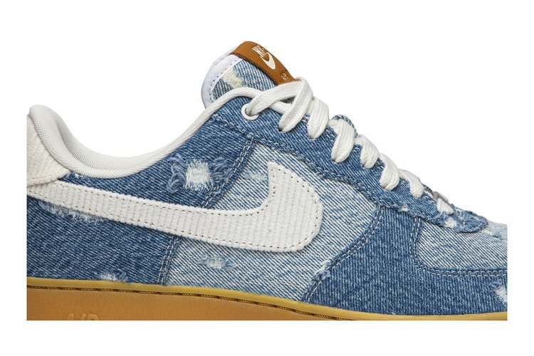 Кроссовки Nike Levi's x Air Force 1 Low 'Nike By You', разноцветный — фото 2