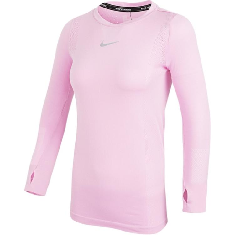 Nike Футболка женская розовая — фото 3
