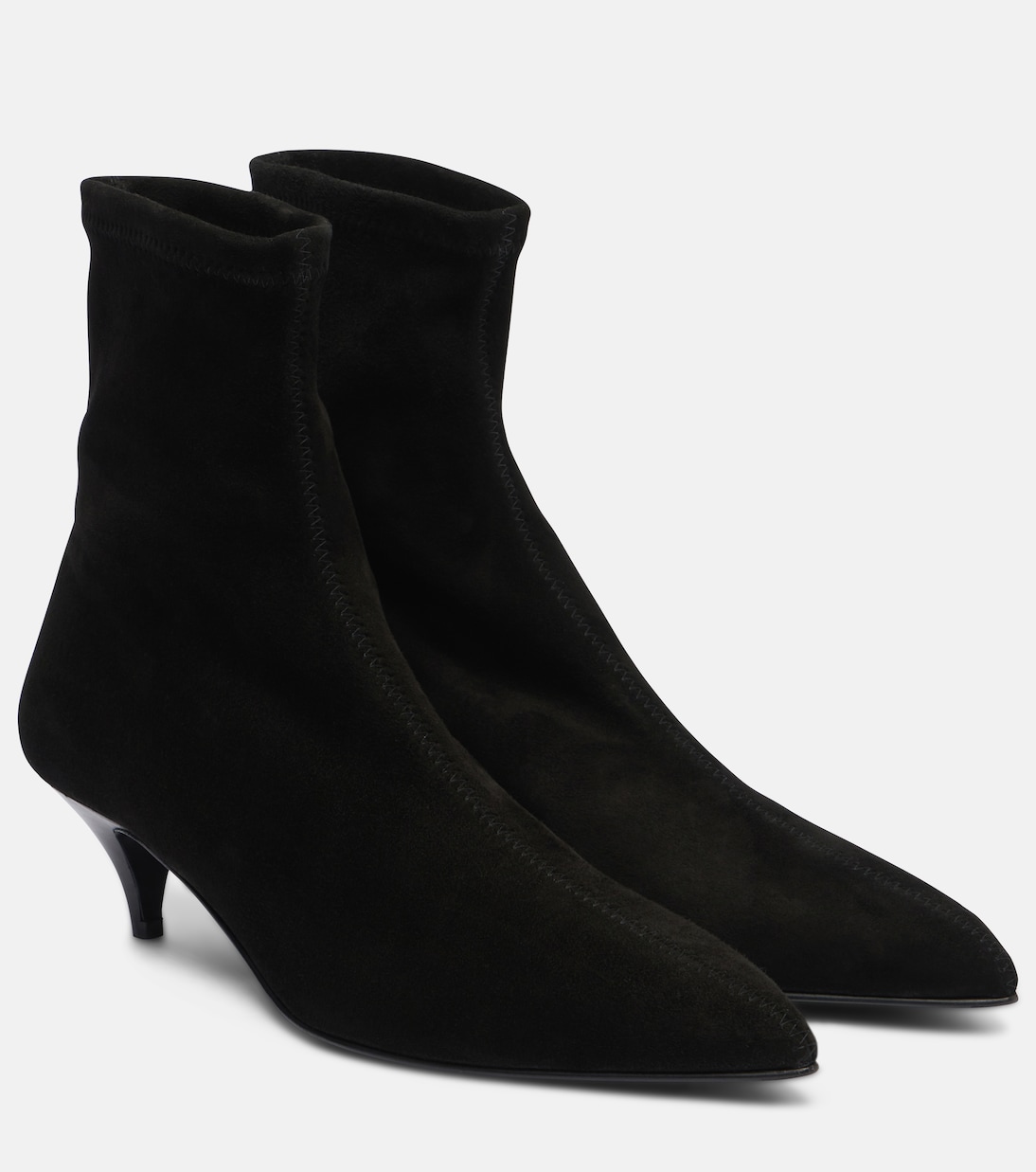 Замшевые ботильоны Ophelia A.Emery, Black Suede