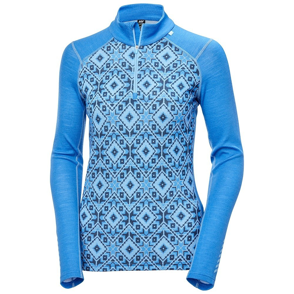 

Термобелье Helly Hansen LIFA Merino Graphic 1/2-Zip (женское), Ultra Blue