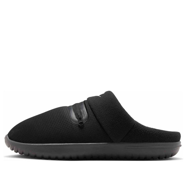 

Тапочки burrow 'black metallic silver' Nike, черный