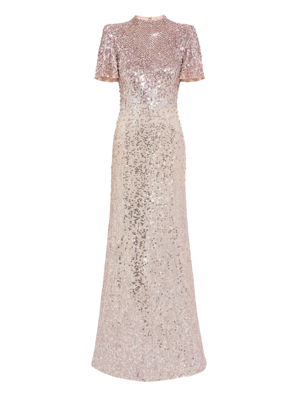 

Вечернее платье Jourdain с пайетками Jenny Packham, розовый