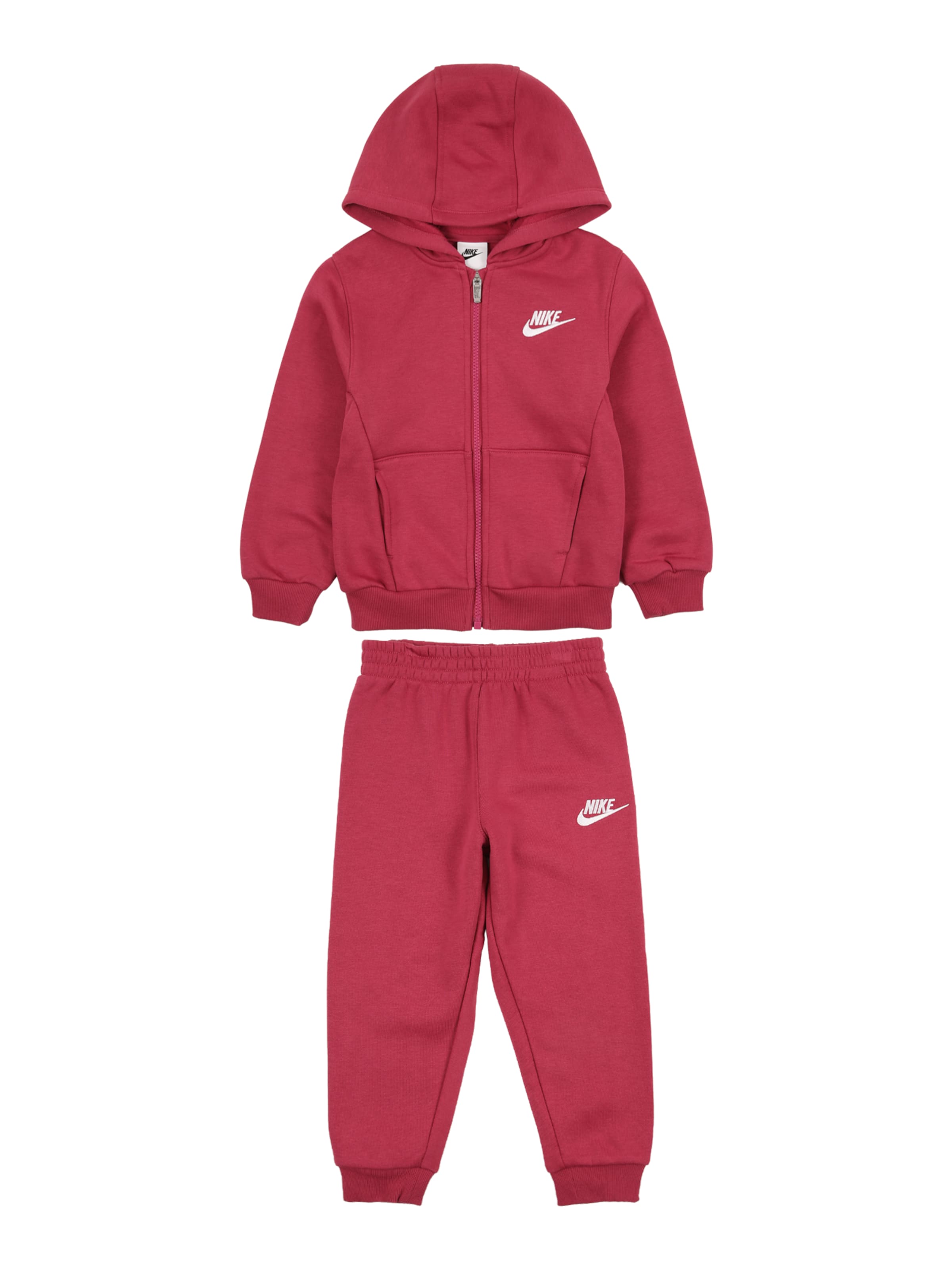 

Nike Sportswear Спортивный костюм 'LBR FZ CLUB' в цвете Magenta
