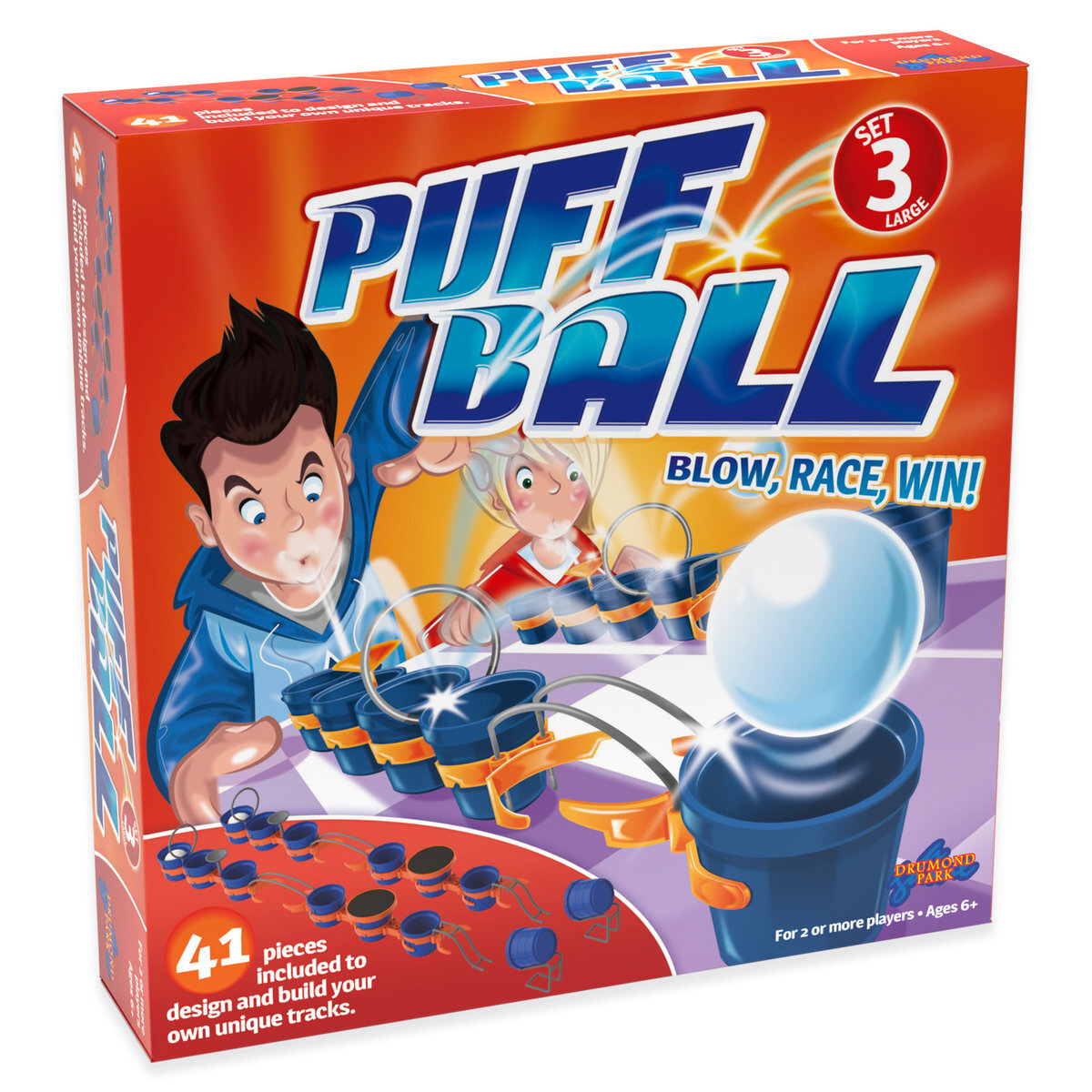 

Puff Ball, аркадная игра, Drumond Games