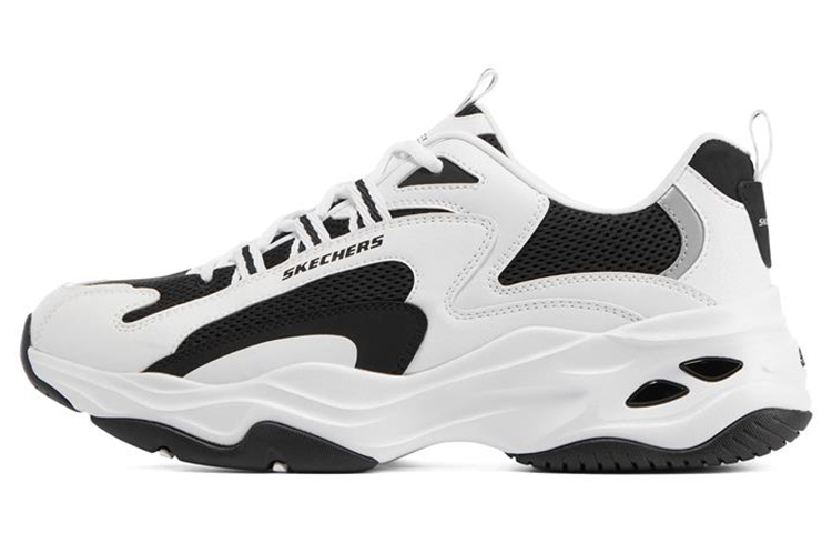 

Кроссовки мужские D"Lites 4.0 Chunky с низким верхом белого/черного цвета Skechers, Черный, Кроссовки мужские D"Lites 4.0 Chunky с низким верхом белого/черного цвета Skechers