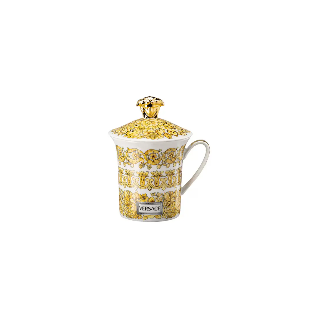 

Кружка с крышкой Medusa Rhapsody Versace 30 Years Edition, золотой