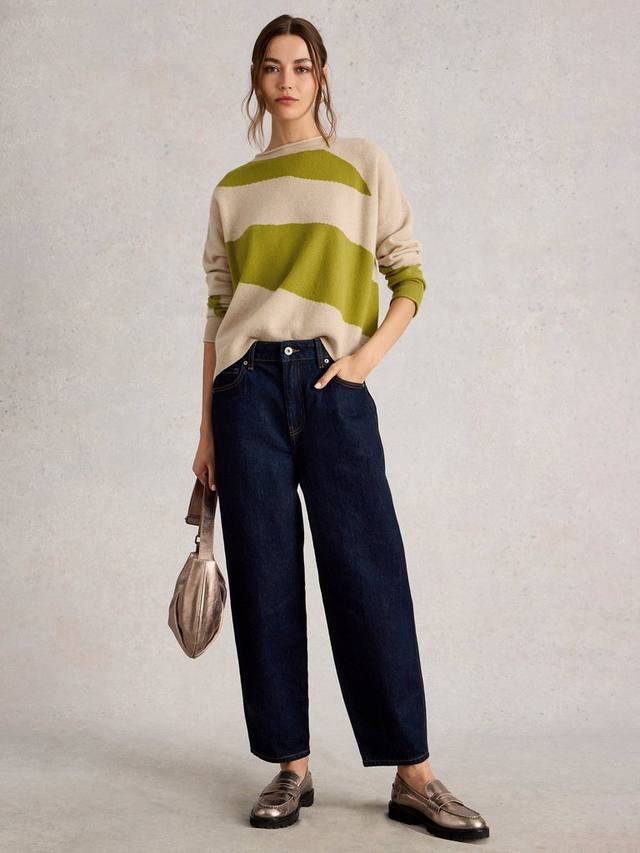 

Свитер Kitty Abstract из кашемира White Stuff