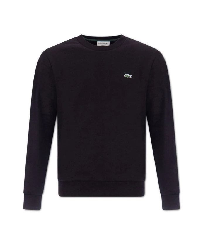 

Мужская толстовка, классический стиль. Lacoste, черный