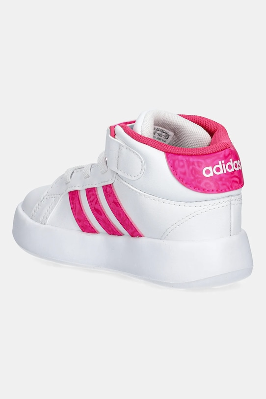 Детские кроссовки Grand Court Mid Adidas, белый — фото 3