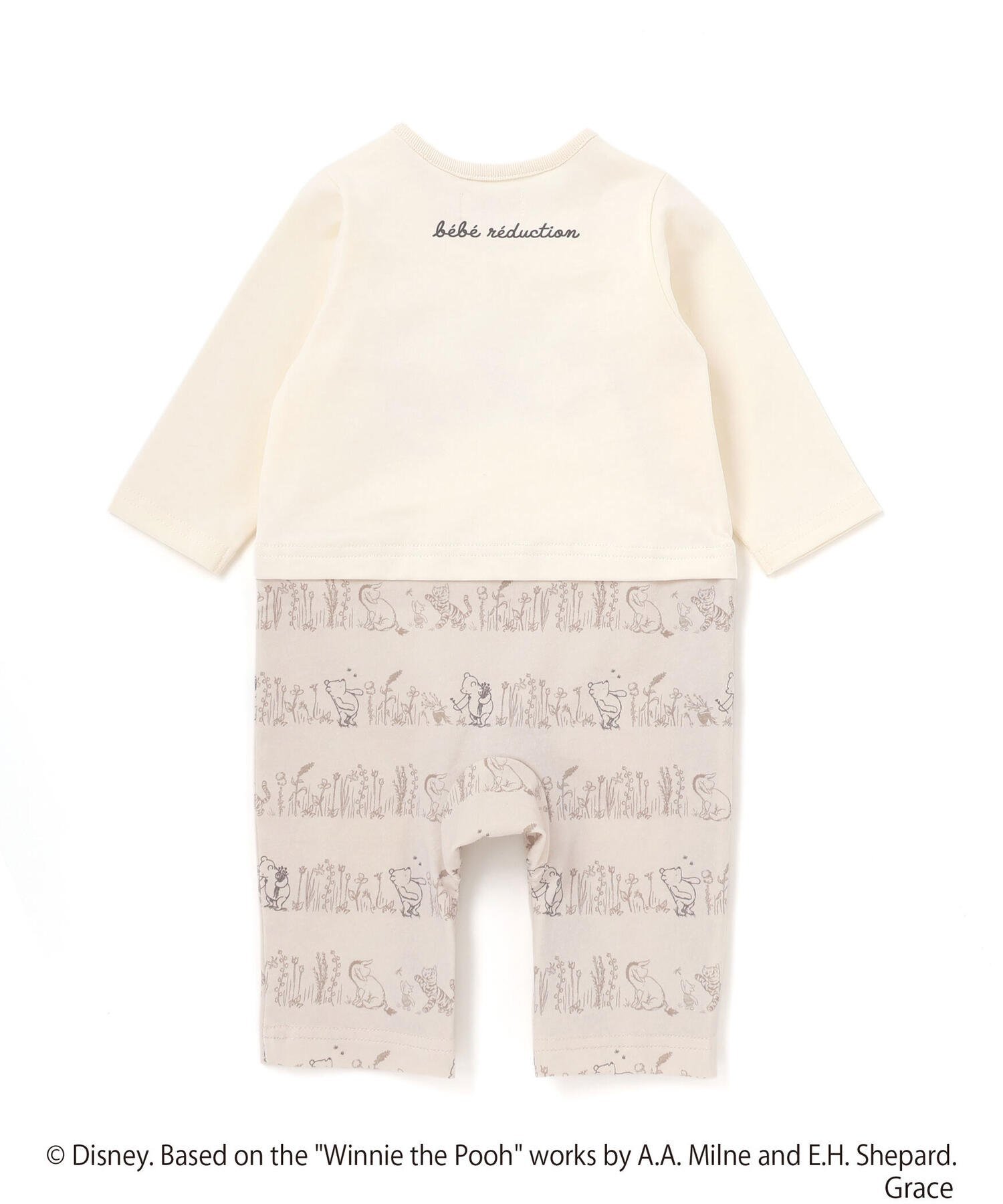 Классический комбинезон для уборки за собакой (70-80 см) в тон. Fillot De Bebe Reduction, Beige — фото 4